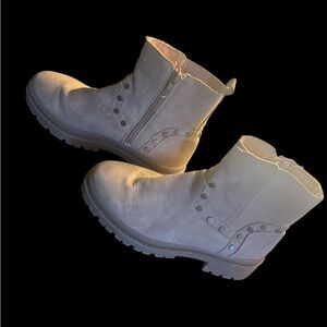 Gray Women's Ankle Boots